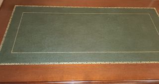 Escritorio Caoba ordenador con Bandeja y Cajón