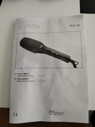 Cepillo Alisador Rita Ora 2 en 1