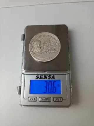 Medalla Matías Romero 10,000 Pesos Plata pura