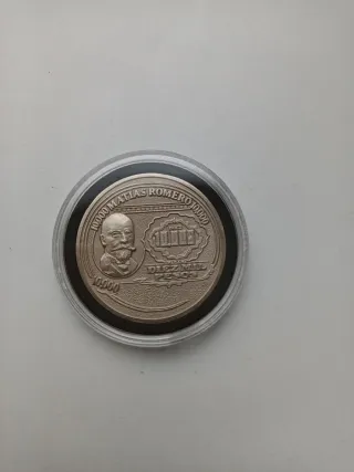 Medalla Matías Romero 10,000 Pesos Plata pura