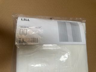 Cortinas LILL IKEA Tul Visillos Blancas