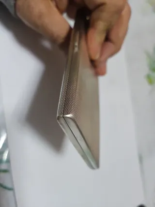 Portasigarette in argento primi '900