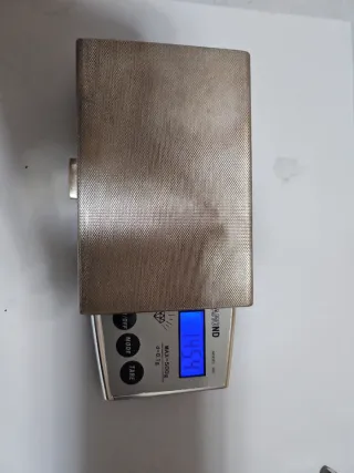 Portasigarette in argento primi '900