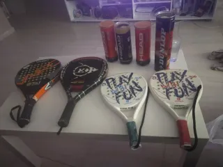 Raqueta pádel Vairo 5.1 + Pelota están como se ven