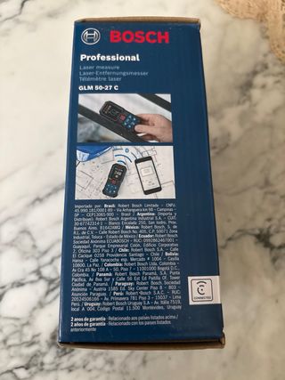 Medidor Láser Bosch GLM 50-27 C Nuevo