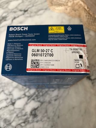 Medidor Láser Bosch GLM 50-27 C Nuevo