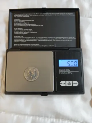 Moneda 1 Bolivar Venezuela 1960 Plata 835