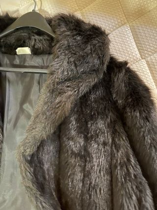 Chaquetón pelo sintético talla 46