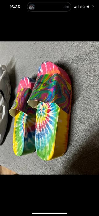 Chanclas Tie Dye Talla 42