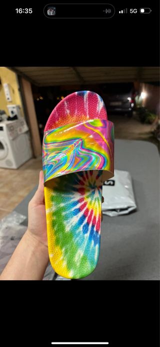 Chanclas Tie Dye Talla 42