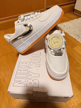 Nike Air Force 1 Dorado Blanco