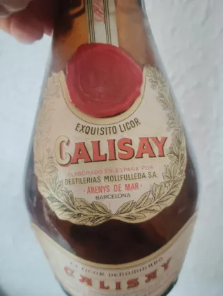 Botella Calisay Antigua vacía