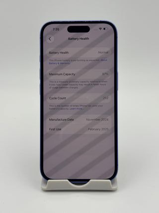 iPhone 16 128GB Azul Reacondicionado