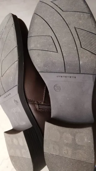 Stivaletti donna marroni n.38