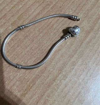 Set 2 Bracciali Pandora Argento Originali