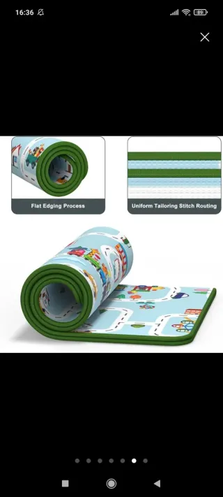 Alfombra infantil educativa ABC medidas 180 *200