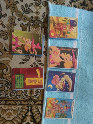 Lote 6 Tarjetas Felicitación Cumpleaños