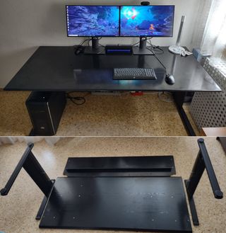 Escritorio oficina robusto 180 × 80cm