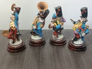 4 Figuras Músicos PAESA Soldados