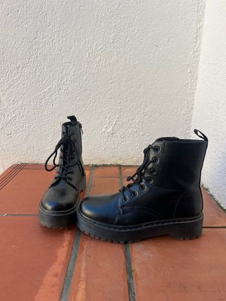 Botines Tulipano Negros Talla 40