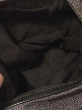 Borsa secchiello Borbonese nera/grigio