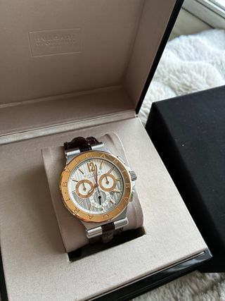 Bvlgari Cronógrafo Oro rosa 18k Full set