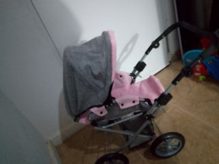 Carro de paseo niña rosa