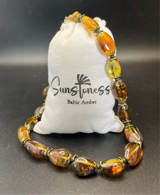 Ámbar en bronce/ Collares de Ámbar