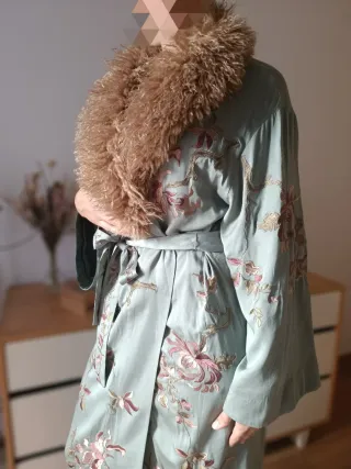 Kimono Zara Bordado Edición Limitada T.M