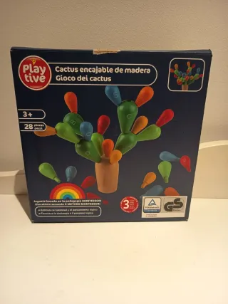 2 Juegos Montessori Equilibrio Madera