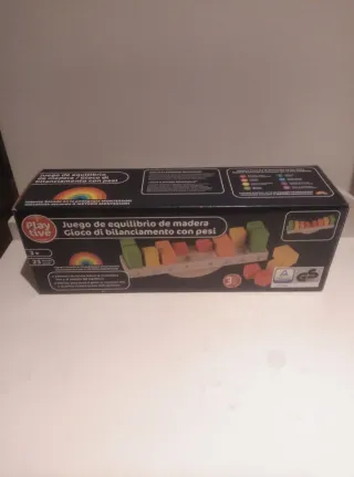 2 Juegos Montessori Equilibrio Madera
