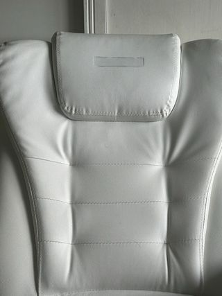 Silla estudio reclinable con reposapiés y masaje