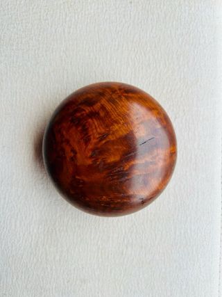 Cajita de madera de tuya vintage