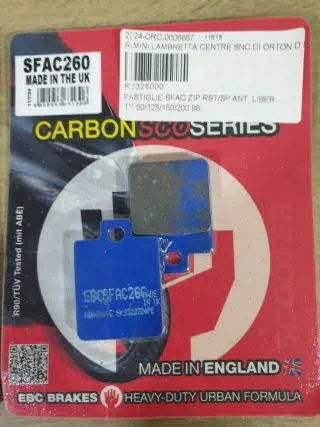 Lote recambios Lambretta V125 Special