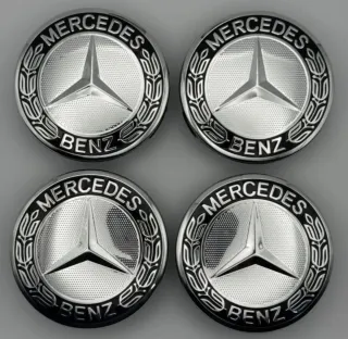CENTROS RUEDA LLANTA TAPABUJES MERCEDES BENZ 75MM
