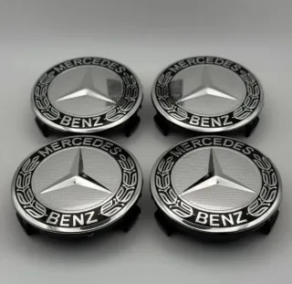 CENTROS RUEDA LLANTA TAPABUJES MERCEDES BENZ 75MM