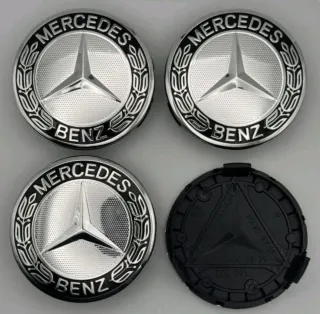 CENTROS RUEDA LLANTA TAPABUJES MERCEDES BENZ 75MM
