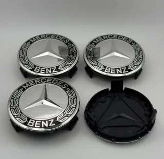 CENTROS RUEDA LLANTA TAPABUJES MERCEDES BENZ 75MM