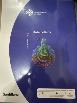 Librillo de matemáticos Santillana
