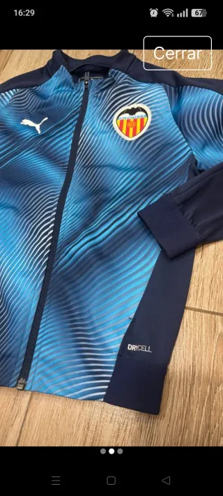 Chaqueta Puma Valencia C.F. Talla 8 años