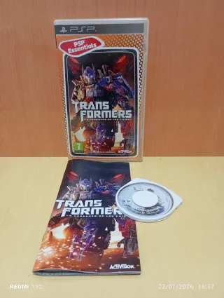 Transformers La Venganza de los Caídos PSP