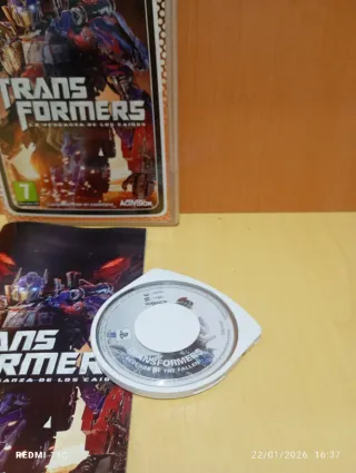 Transformers La Venganza de los Caídos PSP