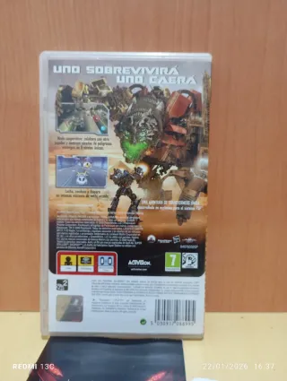Transformers La Venganza de los Caídos PSP