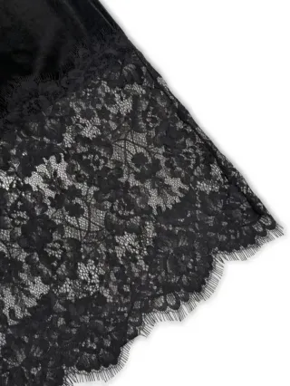 Falda de terciopelo con encaje, vale para L y XL