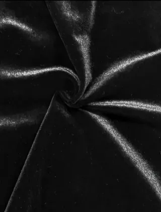 Falda de terciopelo con encaje, vale para L y XL