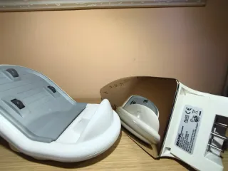 Plancha de ropa inalámbrica Bravo.