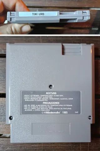 Time Lord PAL Nintendo NES MB Hasbro