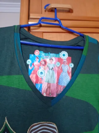 Camiseta Desigual Manga Larga Talla M