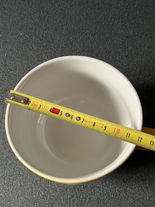 Tazza jumbo gialla con manico