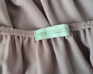 Blusa rosa con volantes